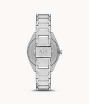 Armani Exchange AX7142SET Interchangeable Bezel Watch Crystal Set Stainless Steel Women's Watch - mzwatcheslk srilanka